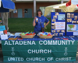Janet at Event Table 